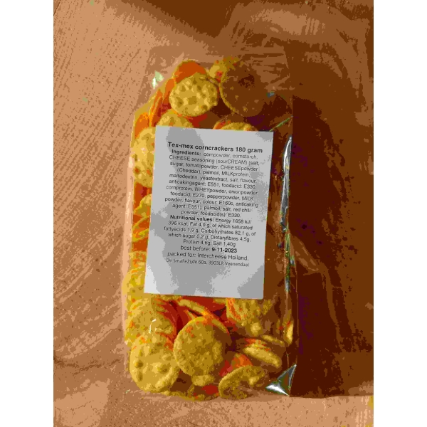Tex-mex corncrackers 180 gramů